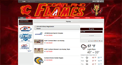 Desktop Screenshot of cortlandyouthhockey.com